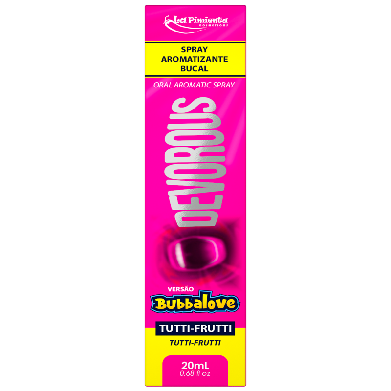 Higienizador Aromatizante Bucal Bubbalove