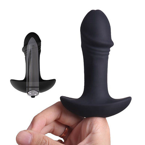 Plug Anal Com Vibração Stararrow 10Cm -5583