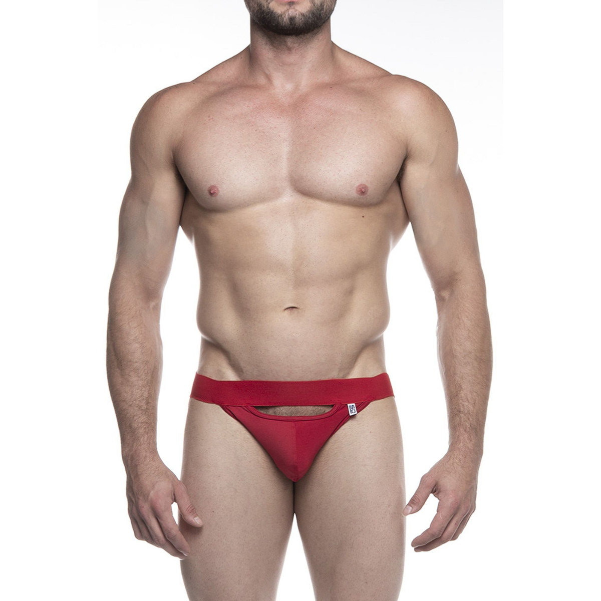Jock Abertura Frontal Vermelha -Sd013V