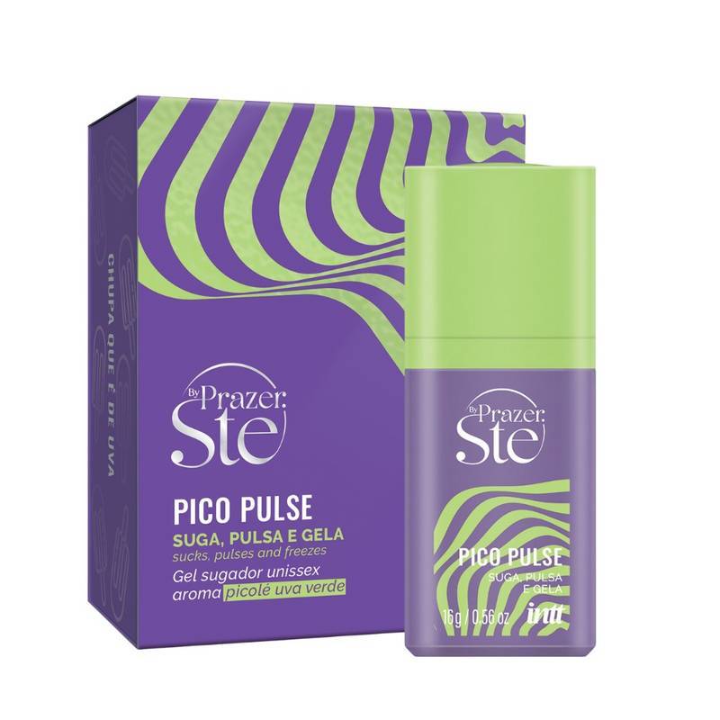 Pico Pulse - Suga, Pulsa e Gela - Picolé de Uva Verde