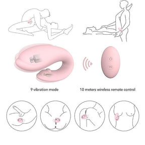 Vibrador Golfinho Duplo Para Casais - 5790