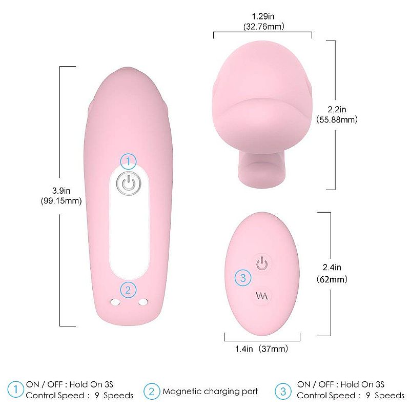 Vibrador Golfinho Duplo Para Casais - 5790