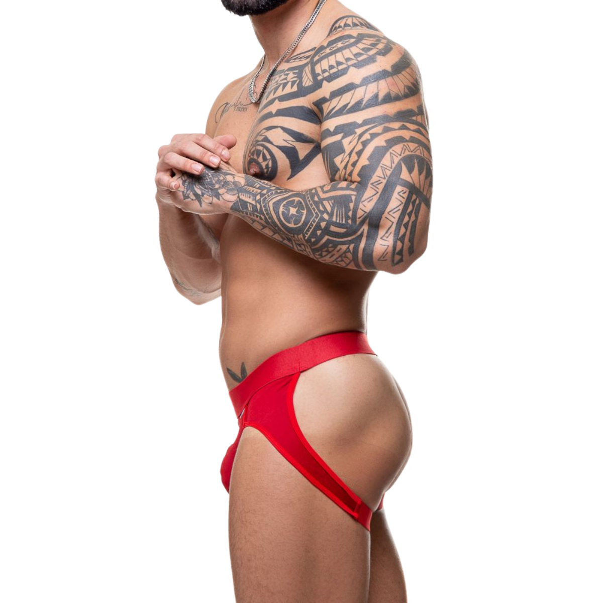 Cueca E Jock Premium Suplex Vermelha -Sd022V