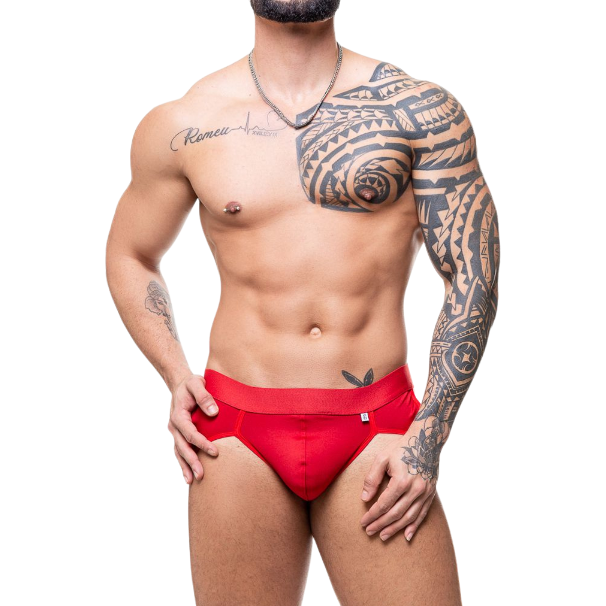 Cueca E Jock Premium Suplex Vermelha -Sd022V