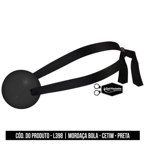Sado Mordaca Bola Preta -L398