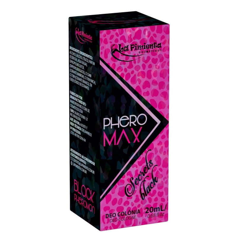 Perfume Pheromax Secret Black Feminino - L306