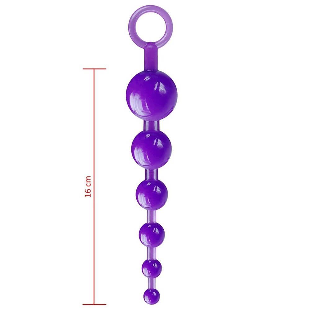 Plug Ball C/ 6 Esferas 16Cm -El006