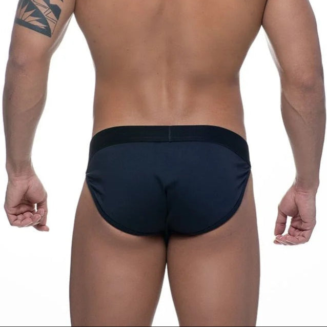 Cueca Slip em Suplex Preta