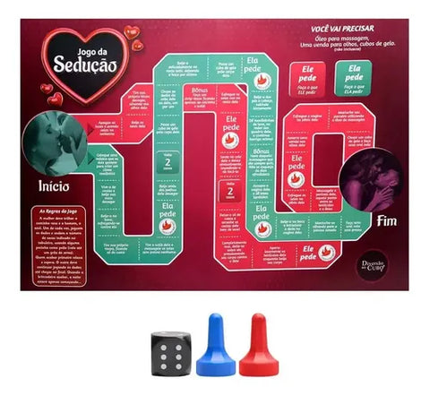 Jogo da Sedução Tabuleiro para casais - 30906