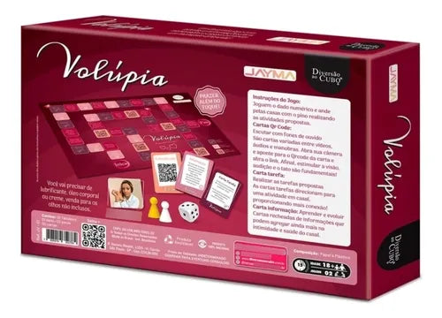 Jogo de tabuleiro de casais - Volúpia
