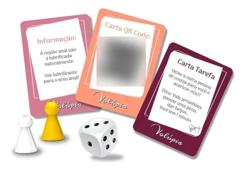 Jogo de tabuleiro de casais - Volúpia