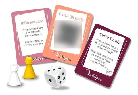 Jogo de tabuleiro de casais - Volúpia
