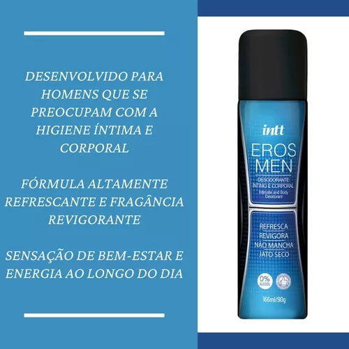 Desodorante Íntimo Masculino Eros