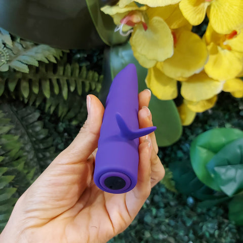 Vibrador de Ponto G - Golfinho Recarregável Tina - 8731