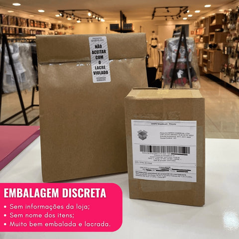 Cinta com Algemas Vermelha- Harness - 7049