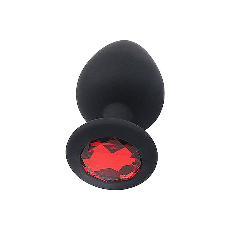 Plug Silicone com Joia Redonda - P - 7202