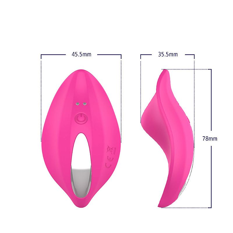 Vibrador Anatômico Calcinha Aplicativo - 7386