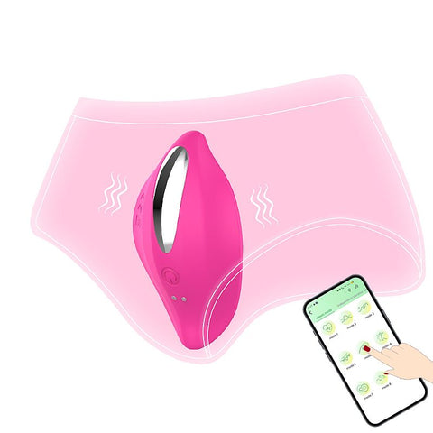 Vibrador Anatômico Calcinha Aplicativo - 7386