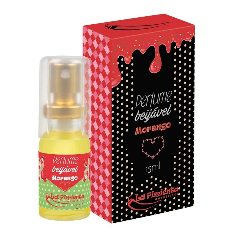 Perfume Beijável Morango - L003