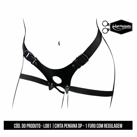 Cinta Peniana Dp 1 Furo C/ Regulagem - L081