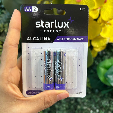 Pilha Alcalina AA2 - Starlux