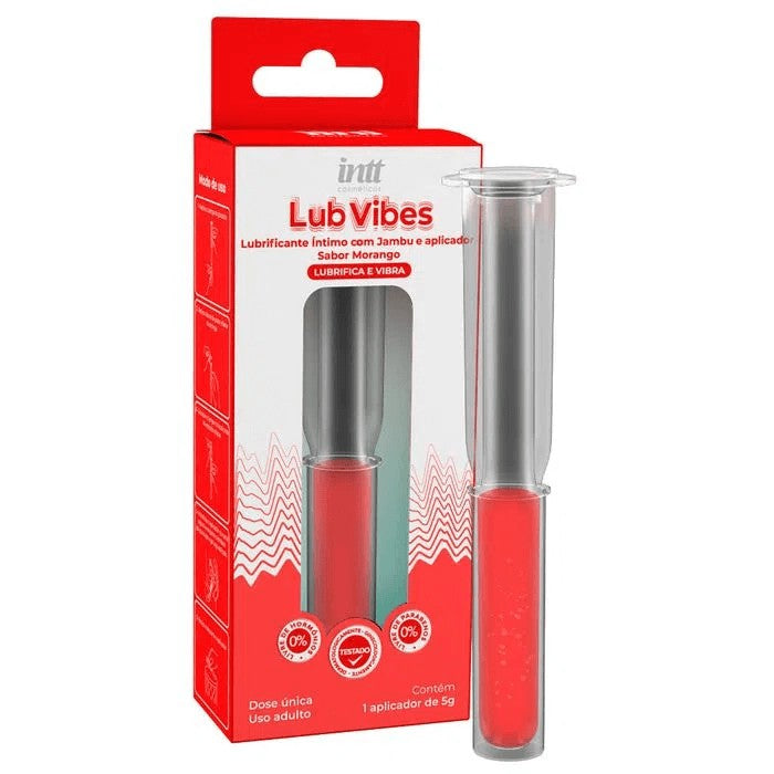 Lub Vibes Lubrificante Intimo Excitante Com Aplicador