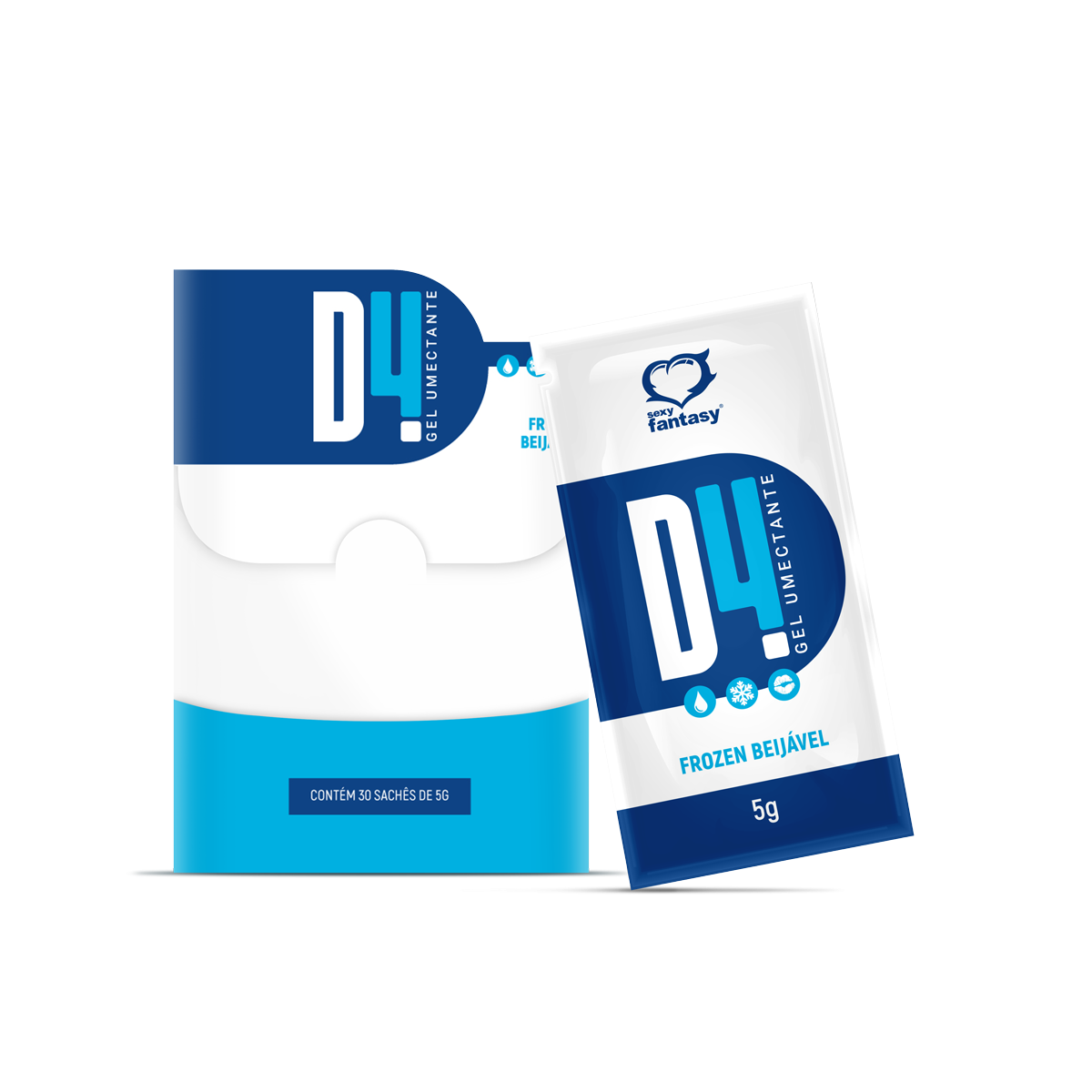 D4 Sache Lubrificante Íntimo - 5G