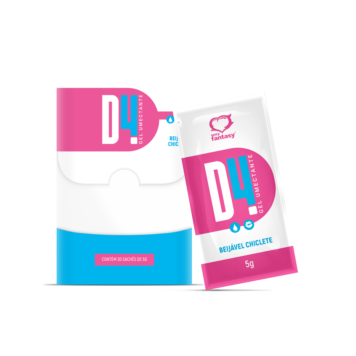 D4 Sache Lubrificante Íntimo - 5G