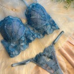 Lingerie Sensual em Tule Bordado – Wendy - CJ-10715F