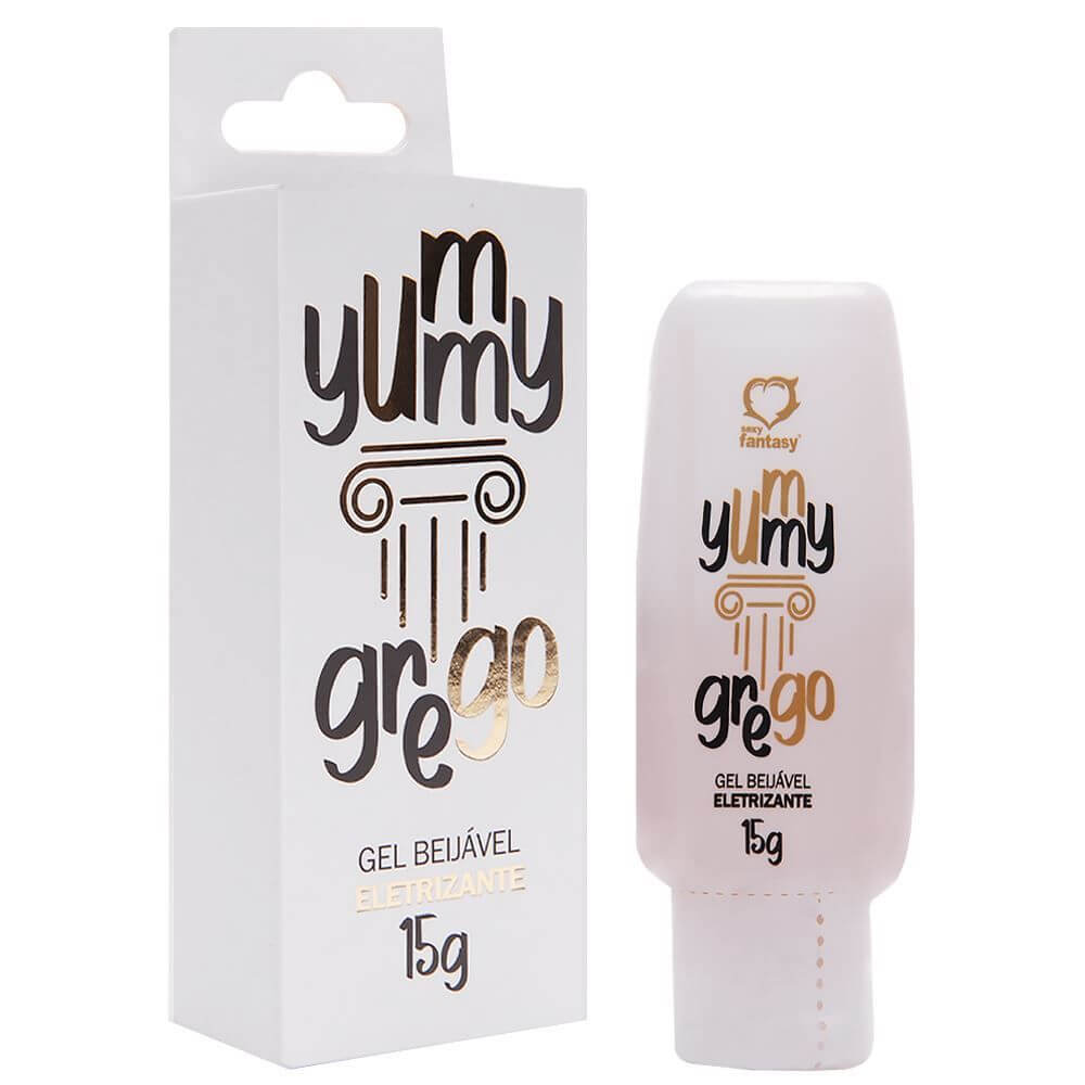 Gel Yummy Grego Extra Ice Para O Beijo Grego
