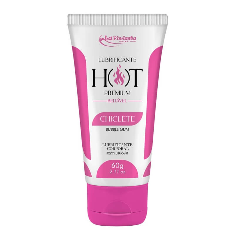 Lubrificante Hot Premium Com Sabor 60G