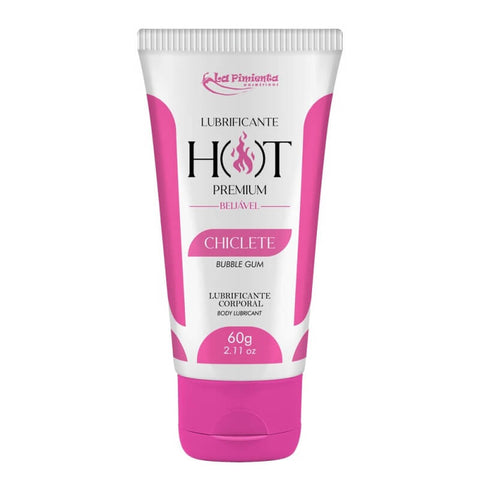 Lubrificante Hot Premium Com Sabor 60G