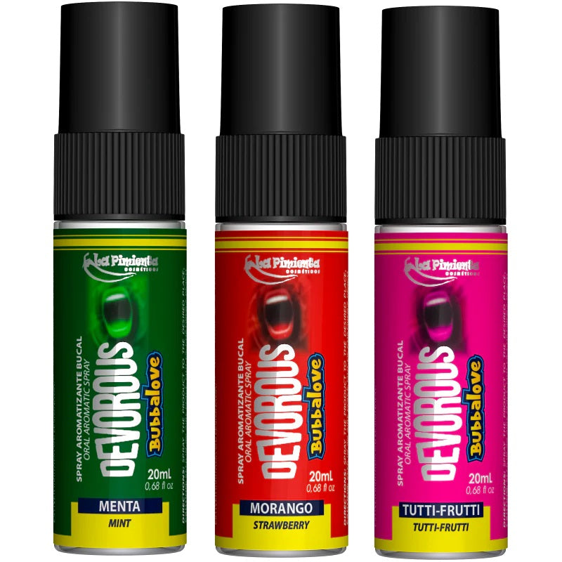 Higienizador Aromatizante Bucal Bubbalove