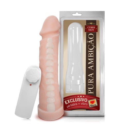 Pênis Cyber Vibro E Vértebra 18 X 4,5Cm -302