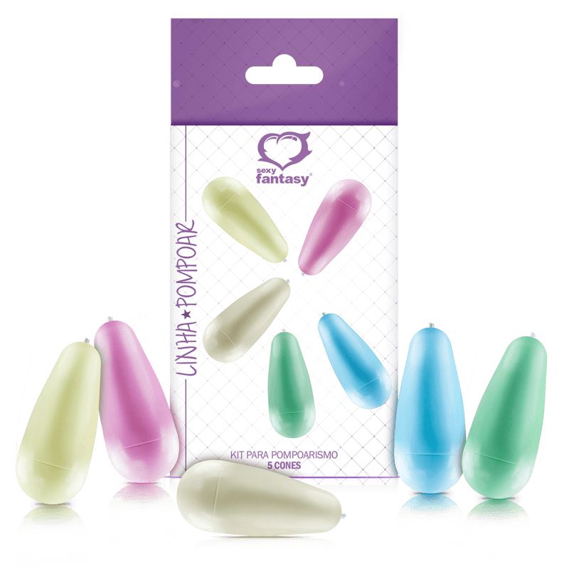 Kit 5 Cones Para Pompoarismo - 3000