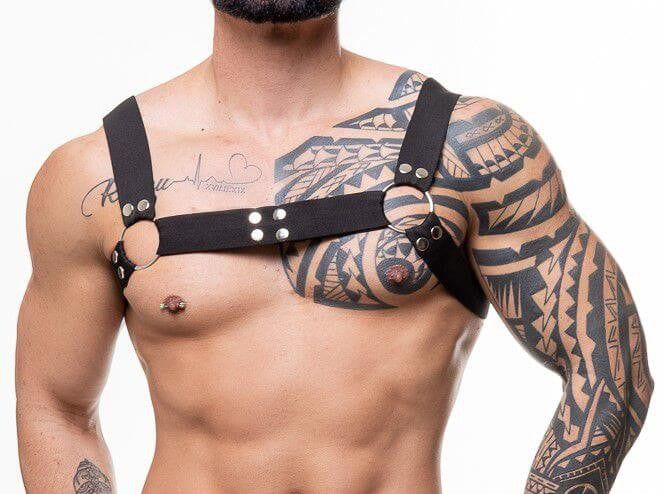 Harness Elastico Com Argolas -He014