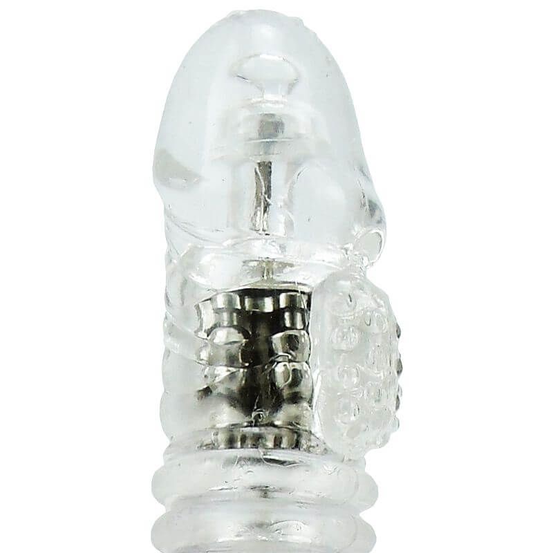 Vibrador Bi Rotativo Vai E Vem Recarregável