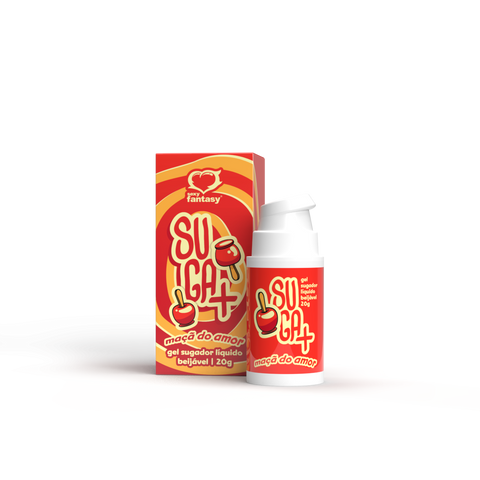 Sugador Liquido Suga+ Maçã do Amor 20g