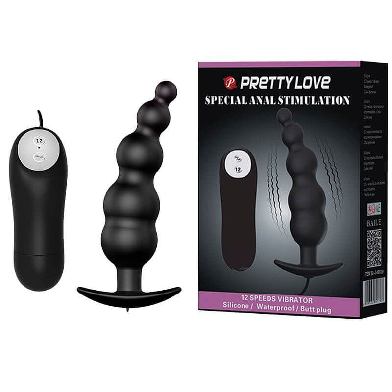 Plug Anal Balls Escalonado Vibração -6505
