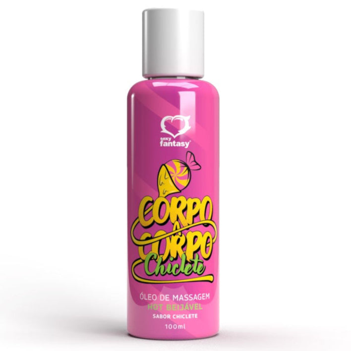 Óleo De Massagem Corpo A Corpo Beijável 100Ml