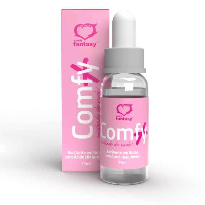 Excitante Comfy+ Gotas Com Acido Hialurônico
