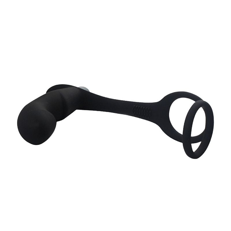 VIbrador para próstata com anel duplo - 8652