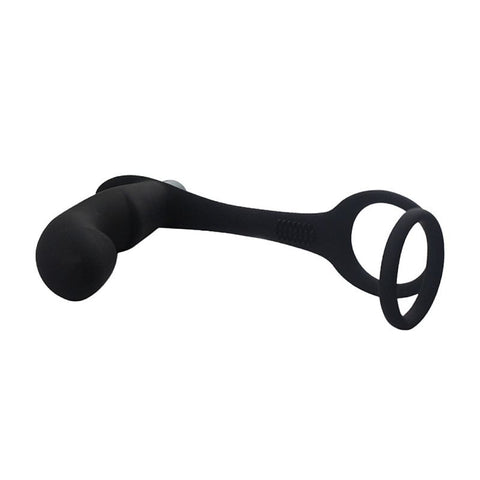 VIbrador para próstata com anel duplo - 8652