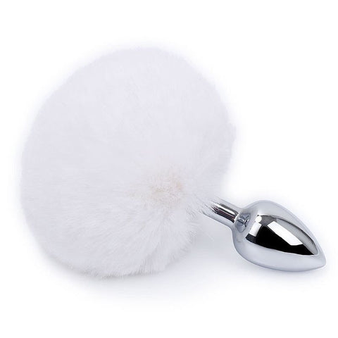 Plug Metal Rabinho Pompom - Tam. P