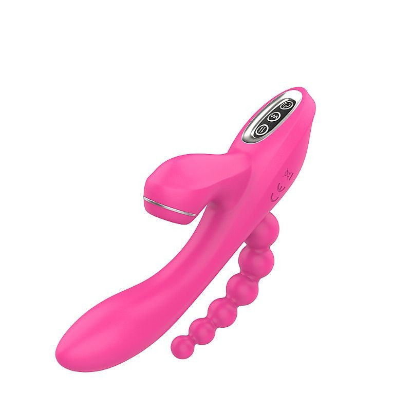 Vibrador Duplo Penetração e Pulsação - 7397