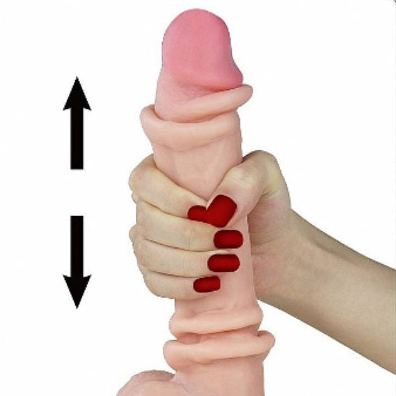 Pênis Textura De Pele 24,5X4,5Cm - 9.5 - 6013