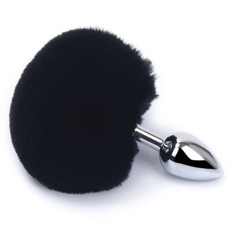 Plug Metal Rabinho Pompom - Tam. P