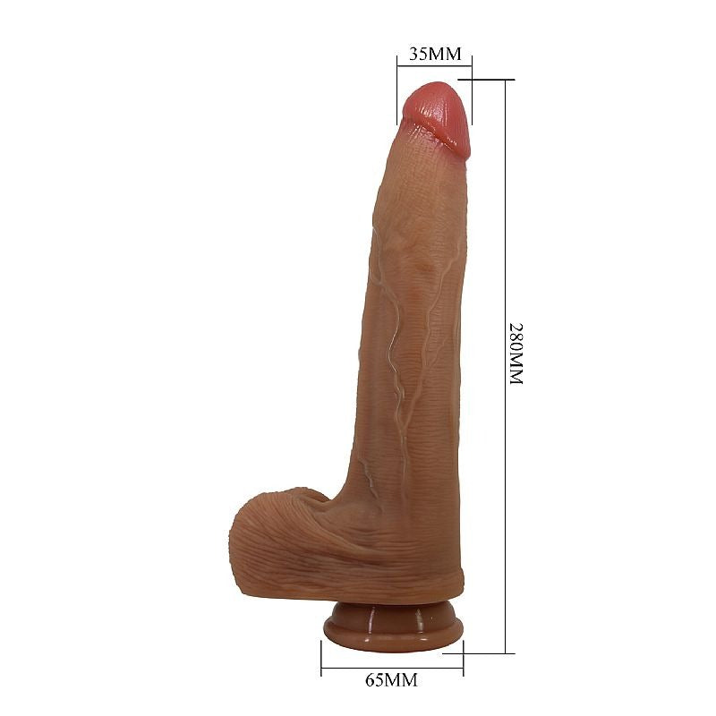 Pênis realístico Macio em Silicone - 9096