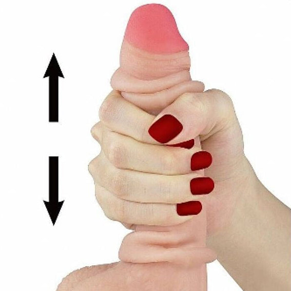 Pênis Textura De Pele 17,5X3,7Cm - 7.0 - 6010