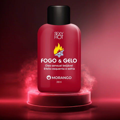 Fogo E Gelo Beijável Dupla Sensação Térmica